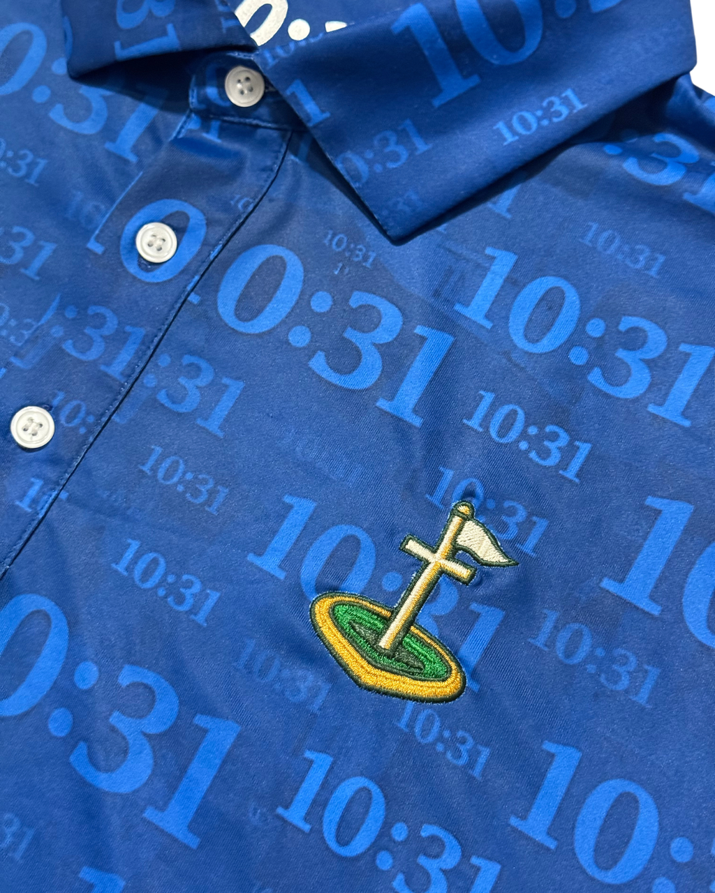 10:31 Camo Golf Polo