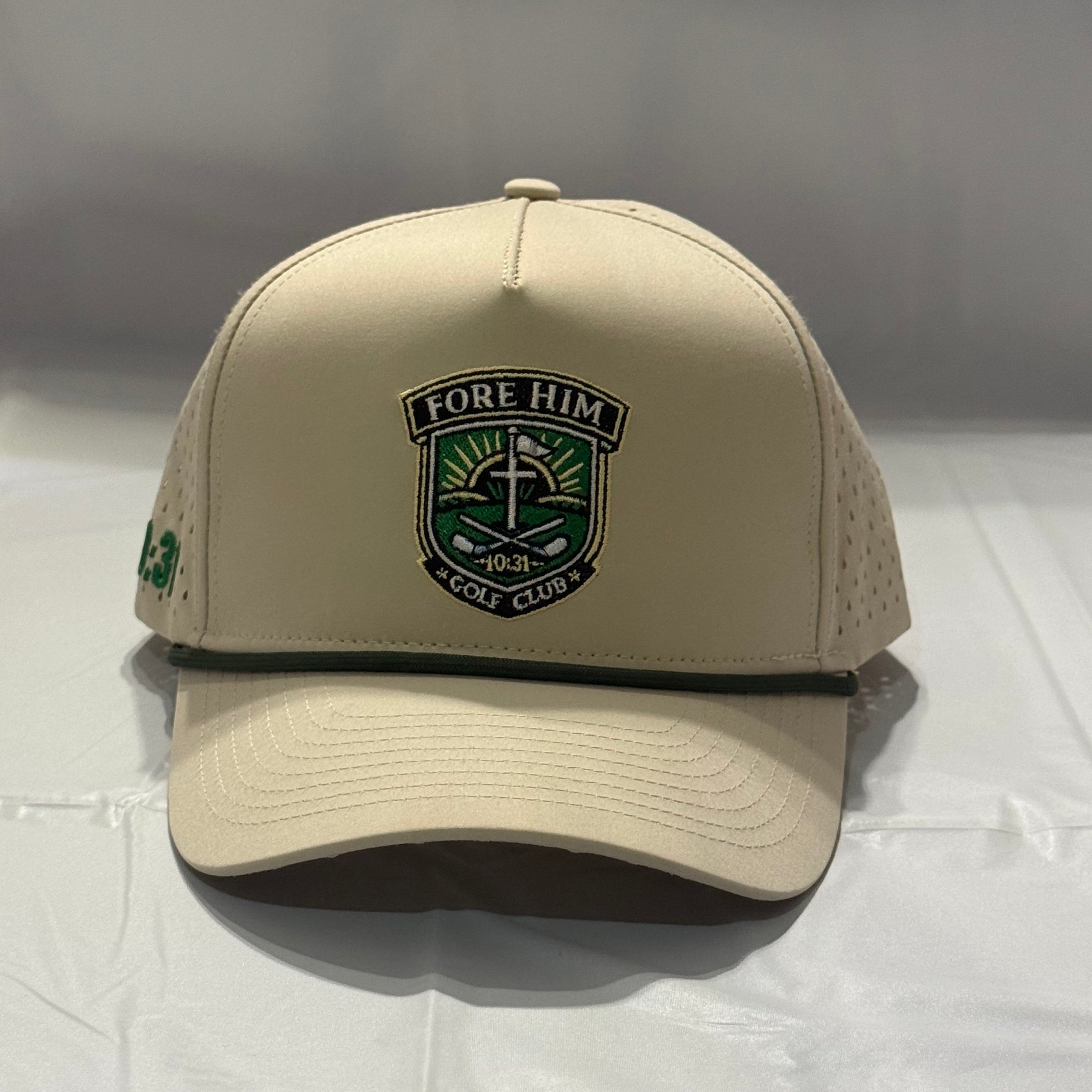 Fore Him Crest Rope Hat